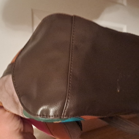 X-mas SALE SEND $110. OFFER & I'LL ACCEPT Wilson Leather Patchwork Pelle - Picture 9 of 10